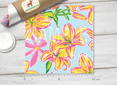 Lilly Inspired  Pattern Adhesive Vinyl L119
